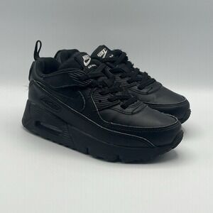 2024 Nike Air Max 90 Black Slip On Retro Shoes - Kids Toddler Size 13.5 USED